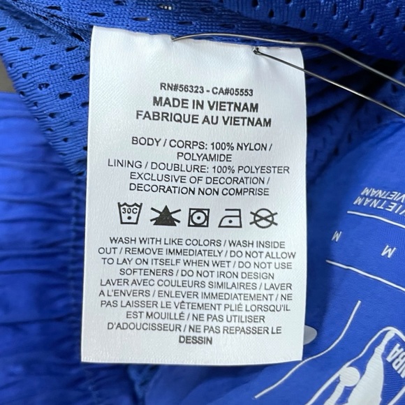 Nike NBA Philadelphia 76ers Wind Pants Royal Blue CI1456-495 Basketball - Picture 11 of 13